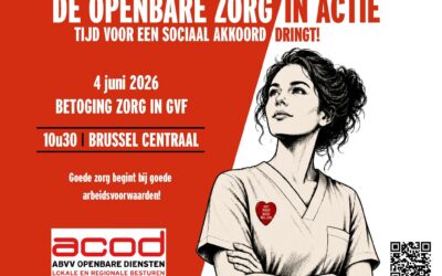 De openbare zorg in actie op 4 juni!