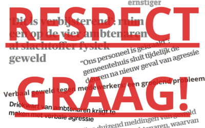 Agressie hoort niet bij de job! Akkoord over agressieprotocol voor lokale & provinciale besturen
